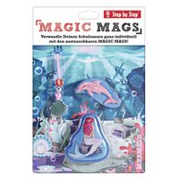 Doplňková sada obrázků MAGIC MAGS k aktovkám Space, Delfíni