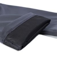 Softshellové nepromokavé kalhoty podšité fleecem tyrkysové