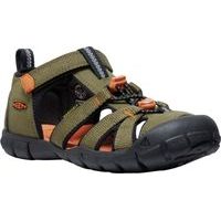 KEEN SEACAMP II CNX YOUTH dark olive/gold flame