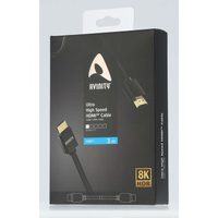 Avinity Classic HDMI kabel Ultra High Speed 8K, 3 m, kovové konektory, opletený