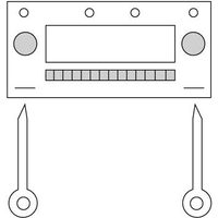 Hama becker car radio unlock bracket