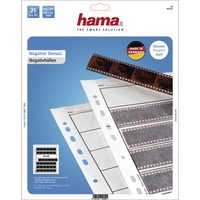 Hama photo sleeves for ring-binder albums A4, White, 10x15 cm