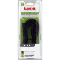 Hama video kabel cinch - cinch, pozlacený, 3*, 1,5 m