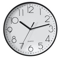 Hama Pure, nástěnné hodiny, 25 cm, tichý chod, bílé