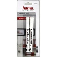 Hama Chalk Markers, round tip, set of 2 pieces, white