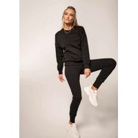 Stylová sportovní tepláková CROP souprava GIRL POWER béžová