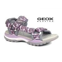 GEOX sandály J BOREALIS G. A GREY/LILAC