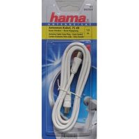 Hama anténní kabel 75dB, bílý, 10m, sáček