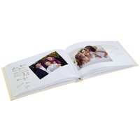 Hama album klasické spirálové ROMANCE 28x24 cm, 40 stran, bílé listy