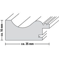 Hama rámeček dřevěný VÉLO, krémová, 30 x 40 cm