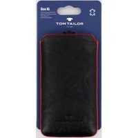 TOM TAILOR Crumpled Colors, pouzdro na mobil, velikost XL, černé