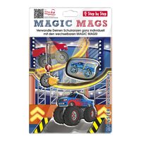 Vyměnitelný blikající obrázek Magic Mags Flash k aktovkám Step by Step Space Delfín