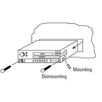 Hama radio Unlocking pins
