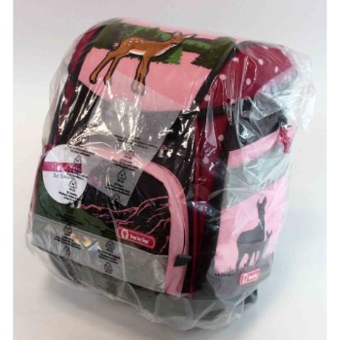 ŠKOLSKÁ AKTOVKA - 5-DIELNY SET STEP BY STEP SRNČEK, CERTIFIKÁT AGR