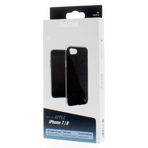 HAMA GLASS COVER FOR APPLE IPHONE 7/8, BLACK