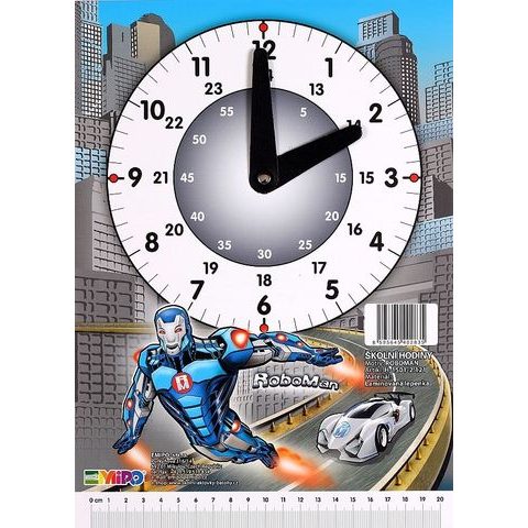 ŠKOLNÍ HODINY ROBOMAN