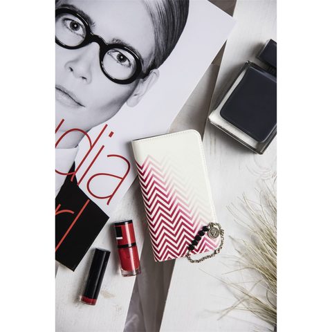 HAMA SMART MOVE-BLURRED LINES, POUZDRO NA MOBIL, XXL (5,2"-5,8"), ČERVENÉ