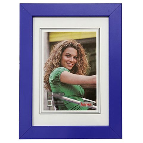 HAMA RÁMEČEK DŘEVĚNÝ JESOLO, MODRÁ, 18X24CM