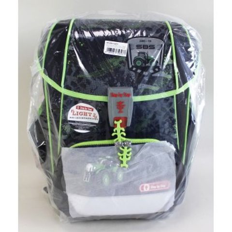 ŠKOLNÍ AKTOVKA LIGHT 2 PRO PRVŇÁČKY - 4-DÍLNÝ SET, STEP BY STEP TRAKTOR, CERTIFIKÁT AGR