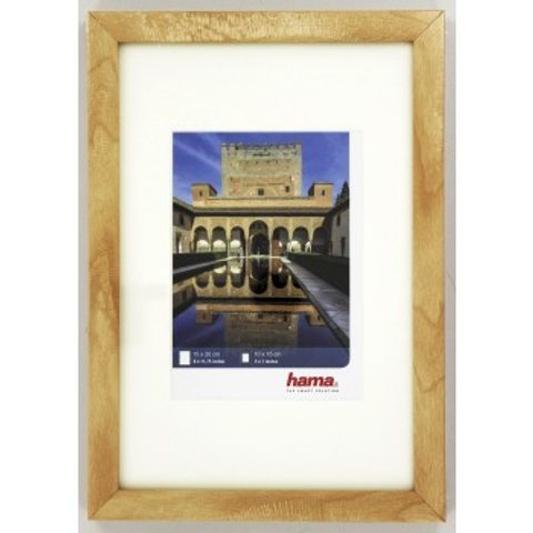 HAMA JEREZ PLASTIC FRAME, NATURE, 15 X 20 CM