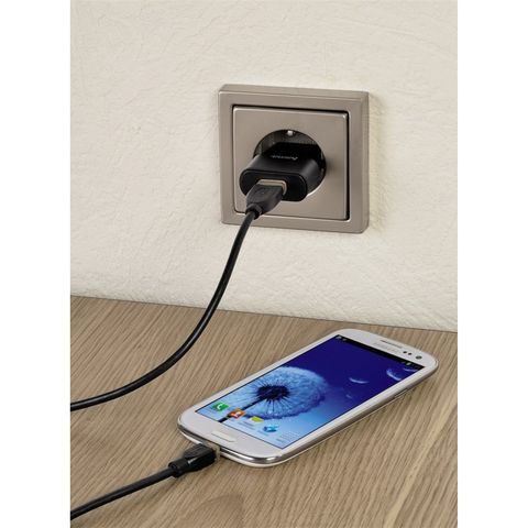 HAMA SIEŤOVÁ USB NABÍJAČKA, 5 V/1 A