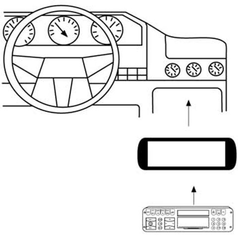 HAMA CAR RADIO SUPPORT FOR FIAT BARCHETTA