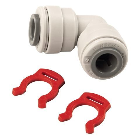 XAVAX ANGLE CONNECTOR FOR PLASTIC PIPES, 1/4"