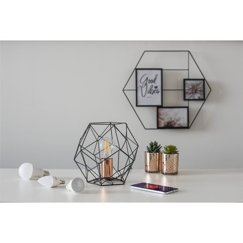 HAMA WIFI LED ŽÁROVKA, E27, 10 W, RGB, STMÍVATELNÁ