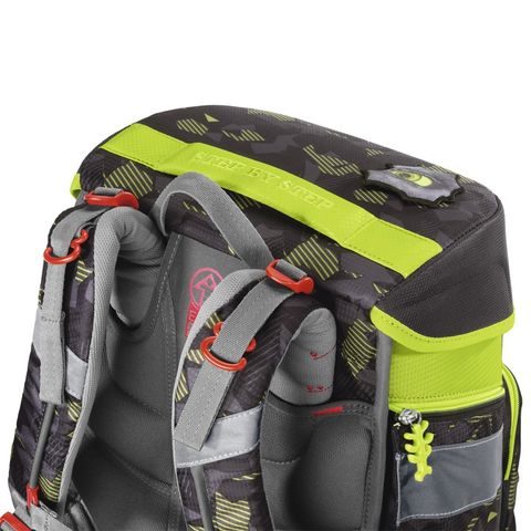 ŠKOLNÍ AKTOVKA E- SPACE-5-DÍLNÝ SET, STEP BY STEP S ELEKTRONICKY NASTAVITELNÝM BEDERÁKEM, PANTER