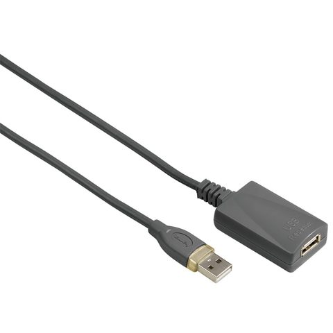 HAMA USB EXTENSION CABLE USB TYPE A-PLUG - USB TYPE A-JACK, 5M