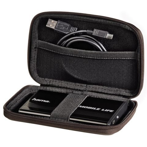 HAMA 2.5 HDD CASE, EVA, BROWN