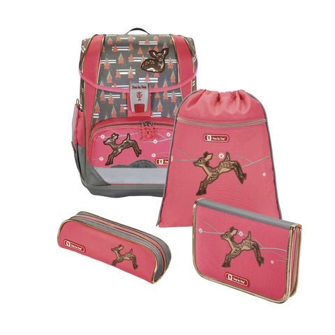 ŠKOLNÍ AKTOVKA LIGHT 2 PRO PRVŇÁČKY - 4-DÍLNÝ SET, STEP BY STEP SRNEČEK, CERTIFIKÁT AGR