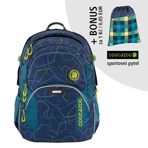 ŠKOLNÍ BATOH COOCAZOO JOBJOBBER2, LASERBEAM BLUE