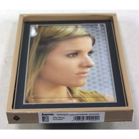 HAMA PORTRÉTOVÝ RÁMEČEK PHILADELPHIA, 13X18 CM, ANTRACITOVÝ/STŘÍBRNÝ