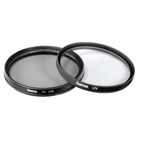 HAMA UV/POLARIZING FILTER SET, 72 MM