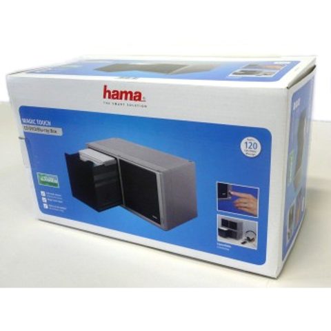 HAMA CD BOX MAGIC TOUCH 120, SILVER