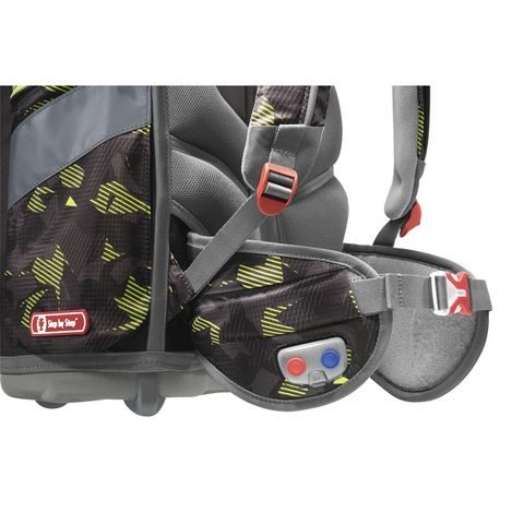 ŠKOLNÍ AKTOVKA E- SPACE-5-DÍLNÝ SET, STEP BY STEP S ELEKTRONICKY NASTAVITELNÝM BEDERÁKEM, PANTER