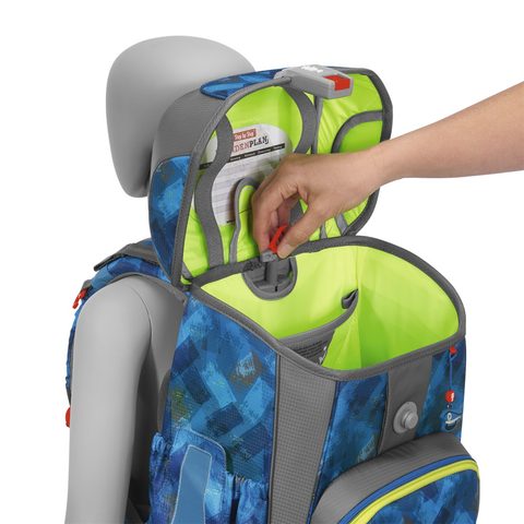 ŠKOLNÍ AKTOVKA CLOUD PRO PRVŇÁČKY - 5-DÍLNÝ SET, STEP BY STEP POLICIE, CERTIFIKÁT AGR