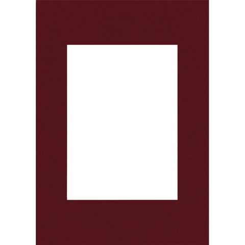 HAMA PREMIUM PASSEPARTOUT, BRICK RED, 18 X 24 CM