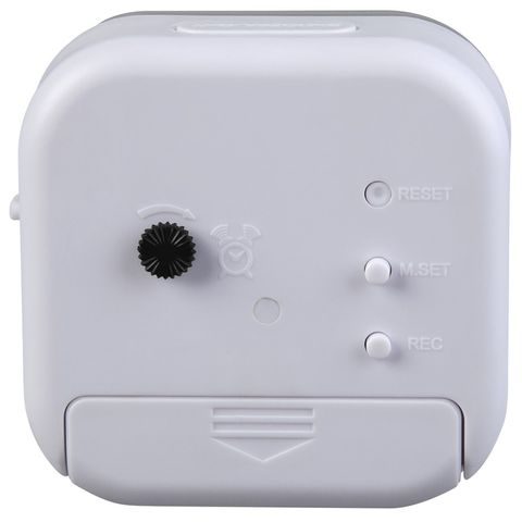 HAMA RC 670 RADIO CONTROLLED ALARM CLOCK, WHITE