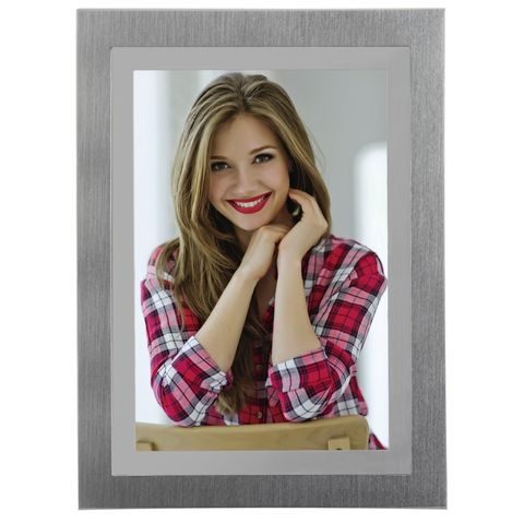 HAMA PORTRÉTOVÝ RÁMEČEK MELBOURNE, 13X18 CM, STŘÍBRNÁ