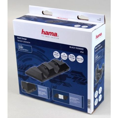 HAMA NABÍJACIA STANICA "BLACK THUNDER" PRE PS4