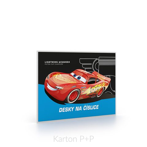 DOSKY NA ČÍSLICE CARS