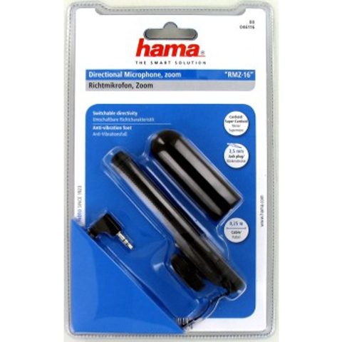 HAMA RMZ-16 ZOOM DIRECTIONAL MICROPHONE, MONO