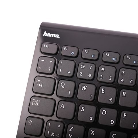 HAMA SET BEZDRÔTOVEJ KLÁVESNICE A MYŠI TRENTO