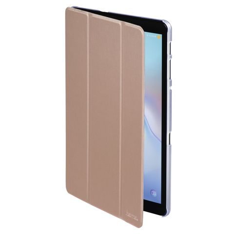 HAMA FOLD CLEAR TABLET CASE FOR SAMSUNG GALAXY TAB A 10.5, ROSE GOLD