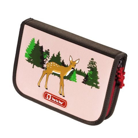 ŠKOLSKÁ AKTOVKA - 5-DIELNY SET STEP BY STEP SRNČEK, CERTIFIKÁT AGR