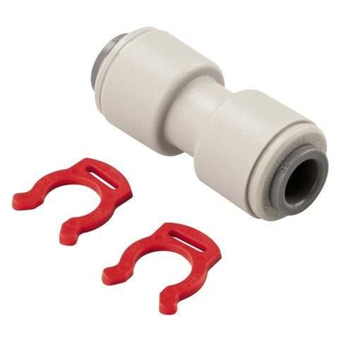XAVAX STRAIGHT CONNECTOR FOR PLASTIC PIPES, 1/4"