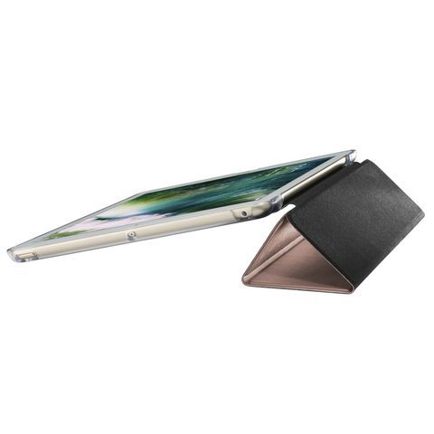 HAMA FOLD CLEAR TABLET CASE FOR APPLE IPAD 9.7 (2017/2018), ROSE GOLD