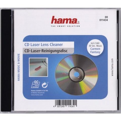 HAMA ČISTENIE LASEROVÉHO SNÍMAČA CD PREHRÁVAČA, SUCHÝ PROCES